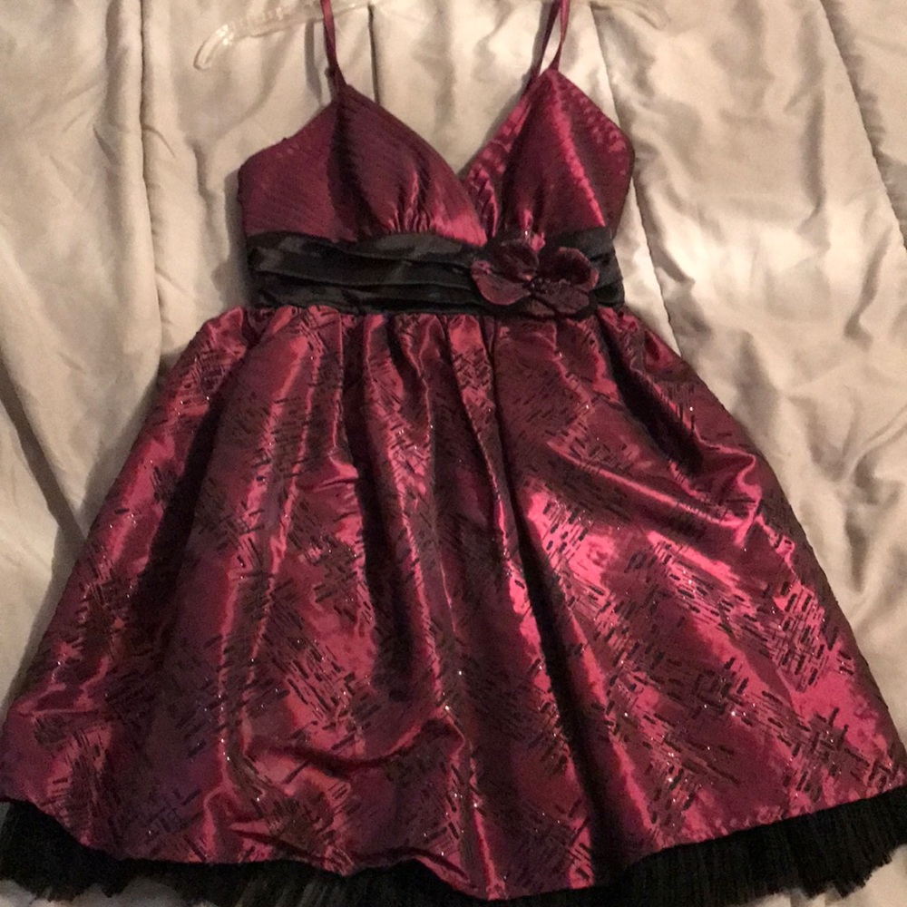 XOXO Purple Party Dress